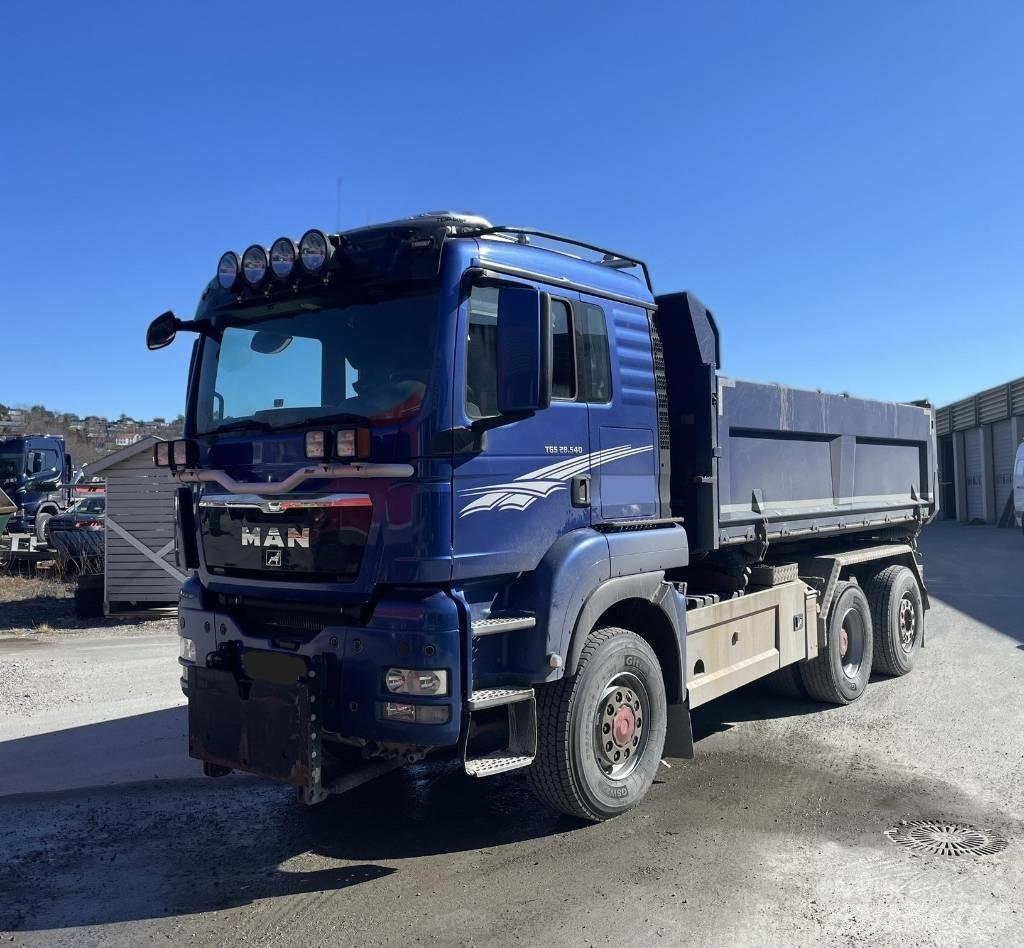 MAN TGS 28.540 6x4 Tipper trucks