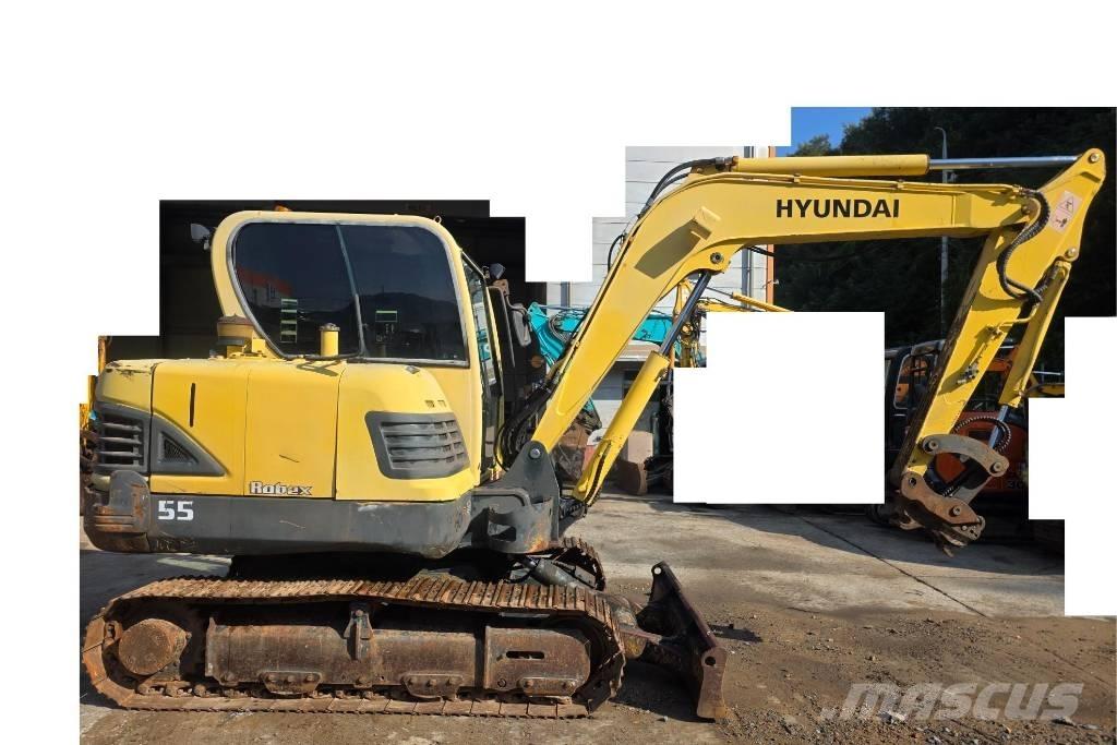 Hyundai Robex 55 Mini excavators < 7t (Mini diggers)