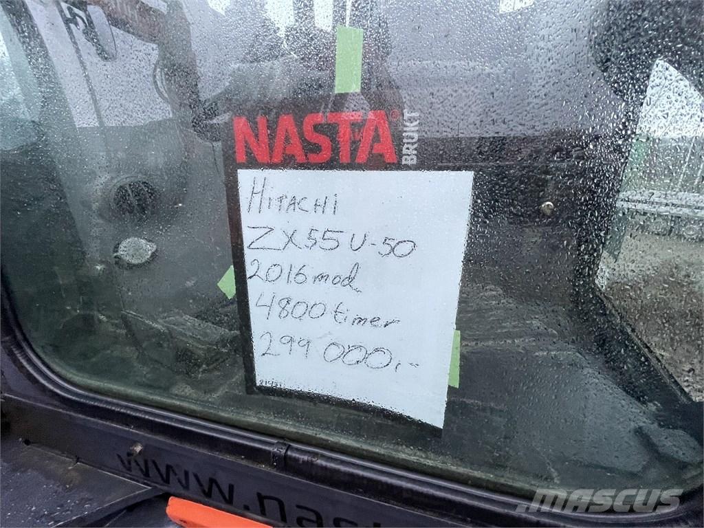 Hitachi ZX55U-5 Mini excavators < 7t (Mini diggers)