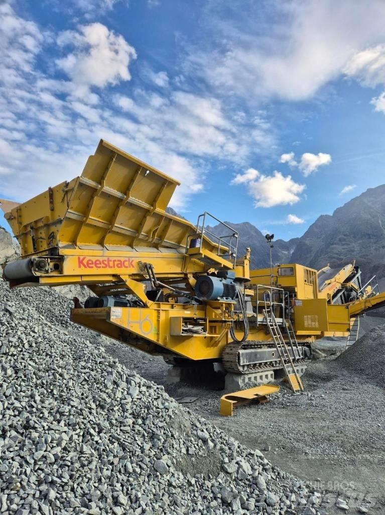 Keestrack H6E Zero Mobile crushers