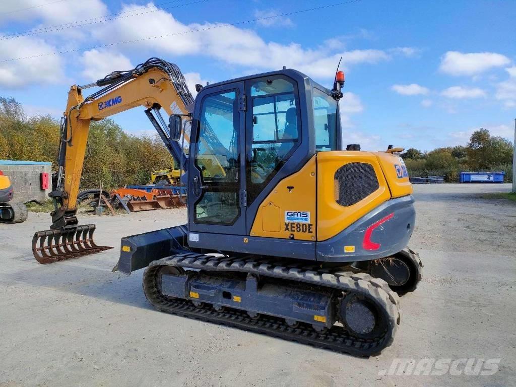 XCMG XE 80 E Midi excavators  7t - 12t