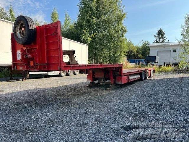 HRD pokkakärry Low loader-semi-trailers
