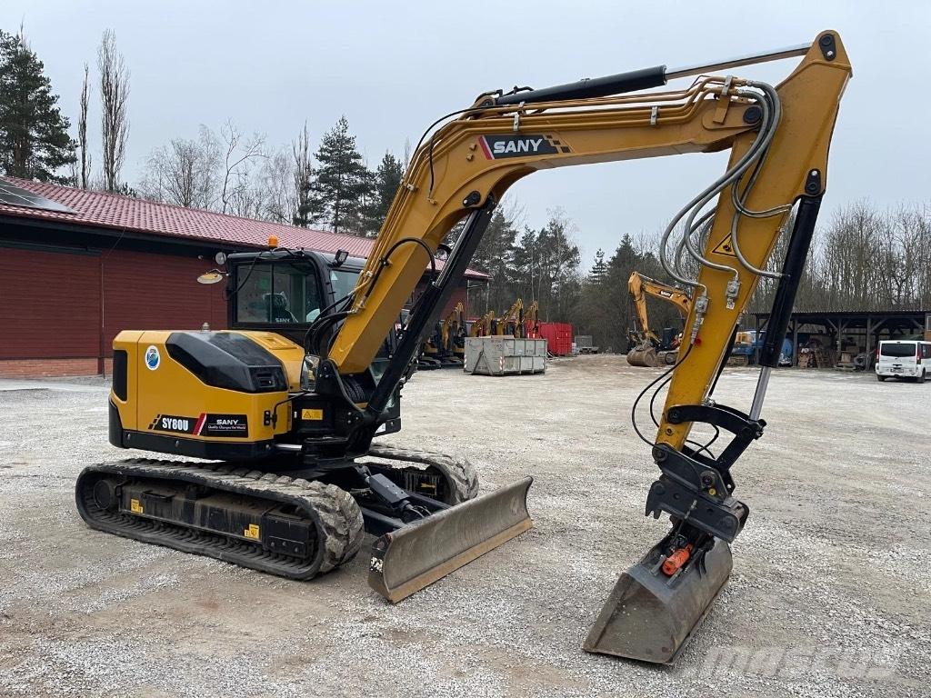 Sany SY 80 U Midi excavators  7t - 12t