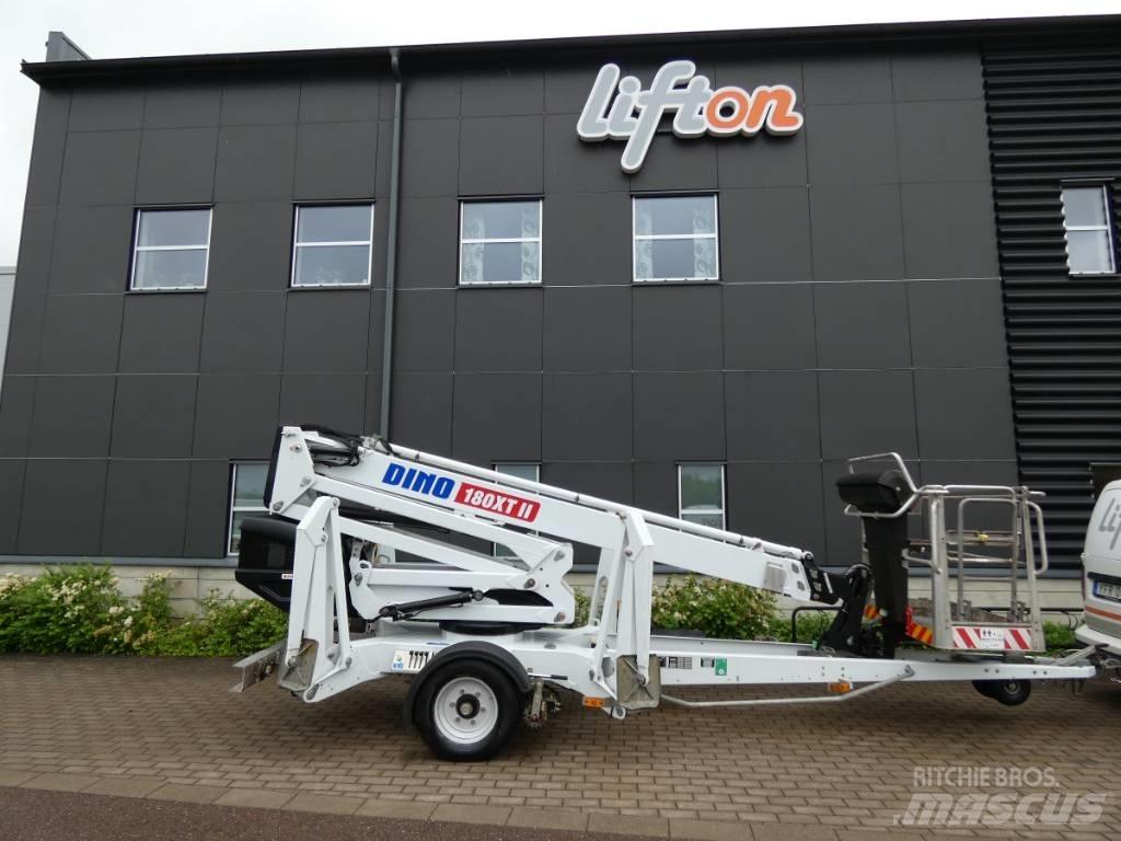 Dino 180 XT  Skylift Trailer mounted aerial platforms