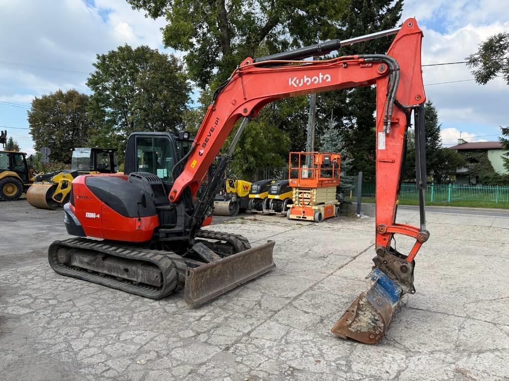 Kubota KX 080-4 Midi excavators  7t - 12t