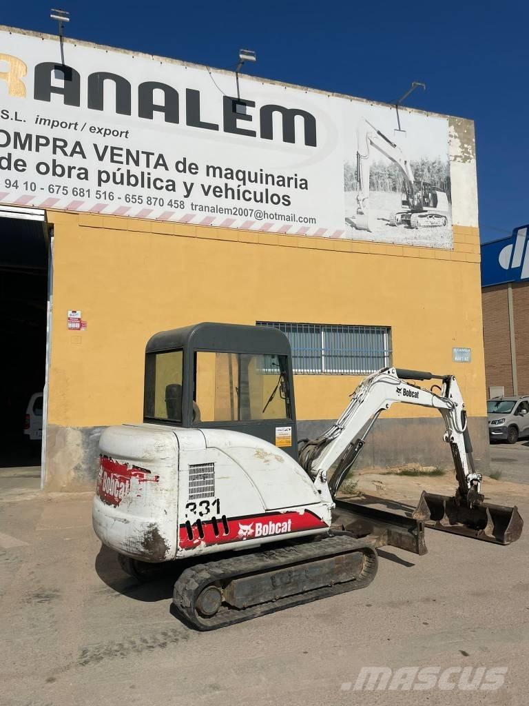 Bobcat 331 Mini excavators < 7t (Mini diggers)