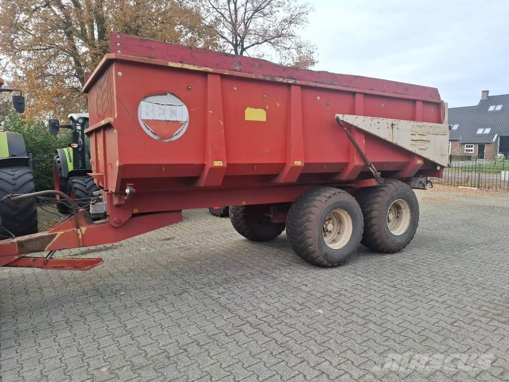 Beco Super 1200 Tipper trailers