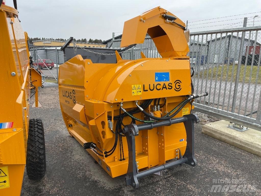 Lucas Raptor Bale shredders, cutters and unrollers