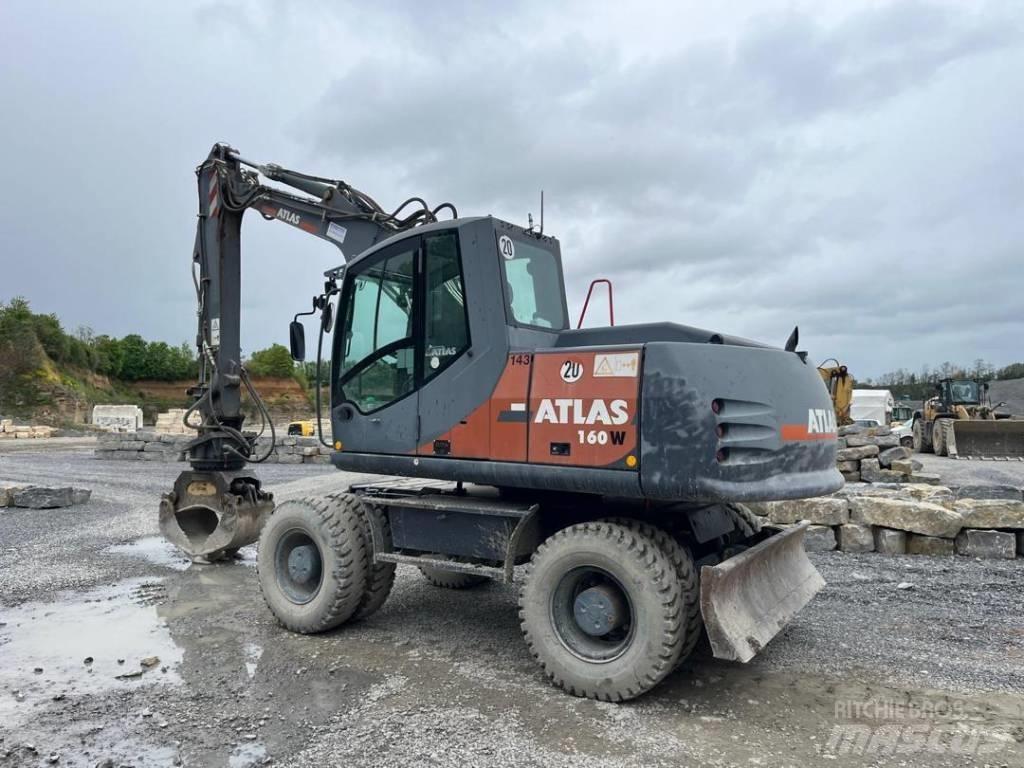 Atlas 160W Wheeled excavators