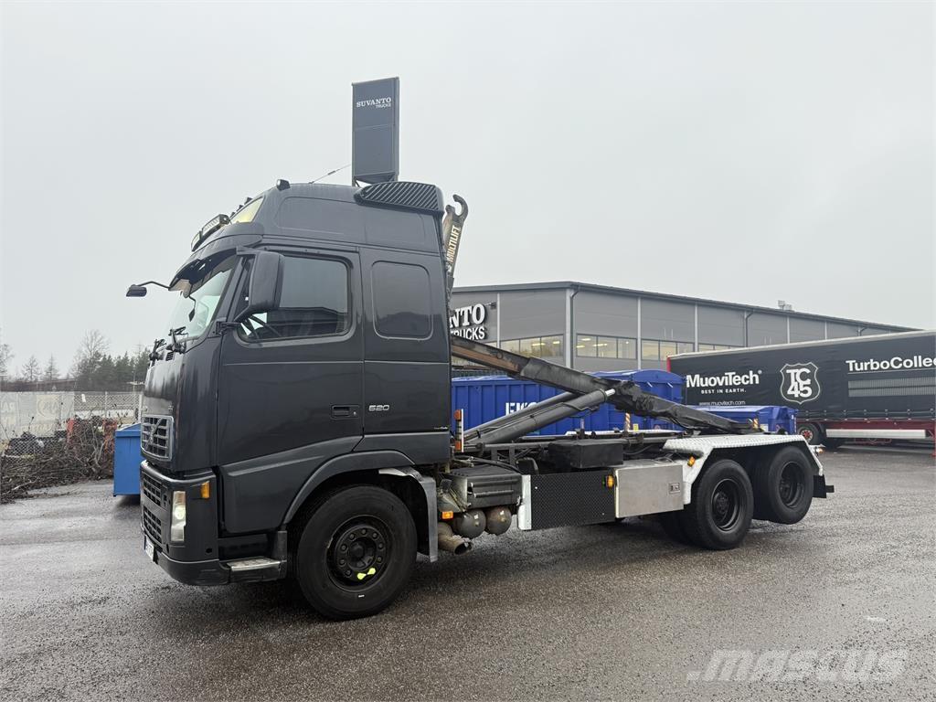 Volvo FH 520 6X2 Hook lift trucks
