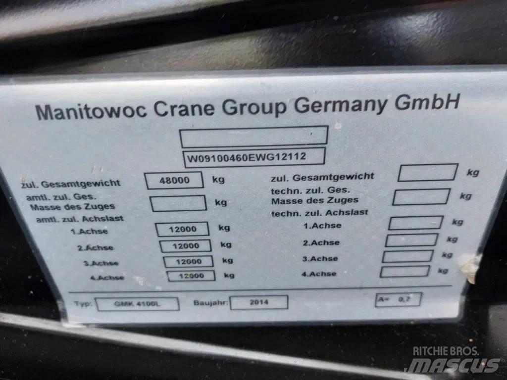 Grove GMK4100L All terrain cranes