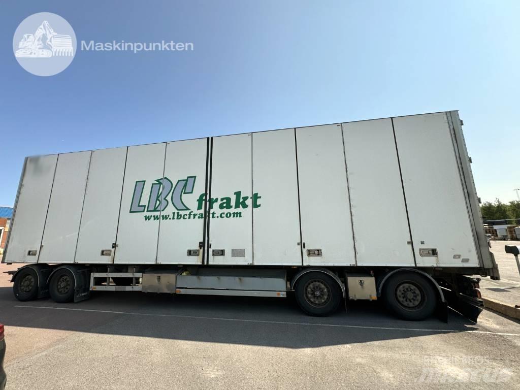 Närko D4HW13L62 Box body trailers