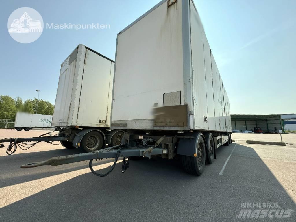 Närko D4HW13L62 Box body trailers