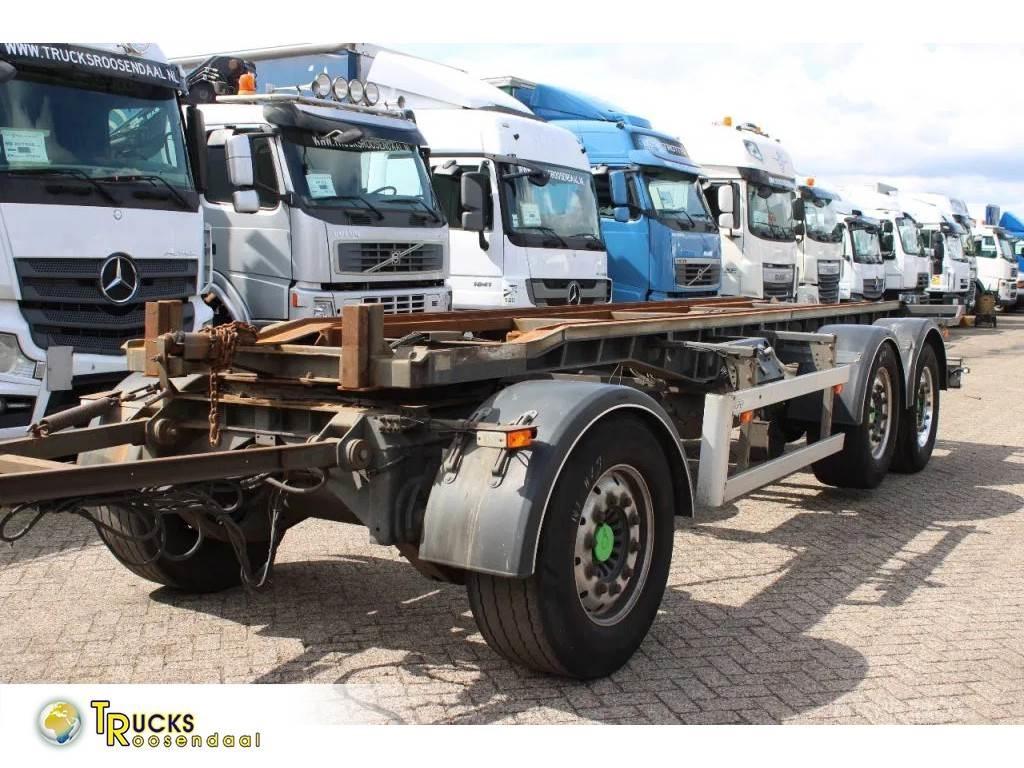Burg 3x SAF Containerframe trailers