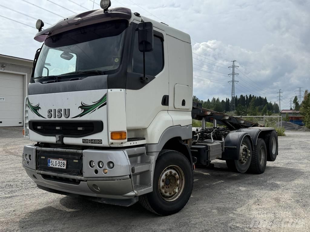 Sisu E12M Cable lift demountable trucks