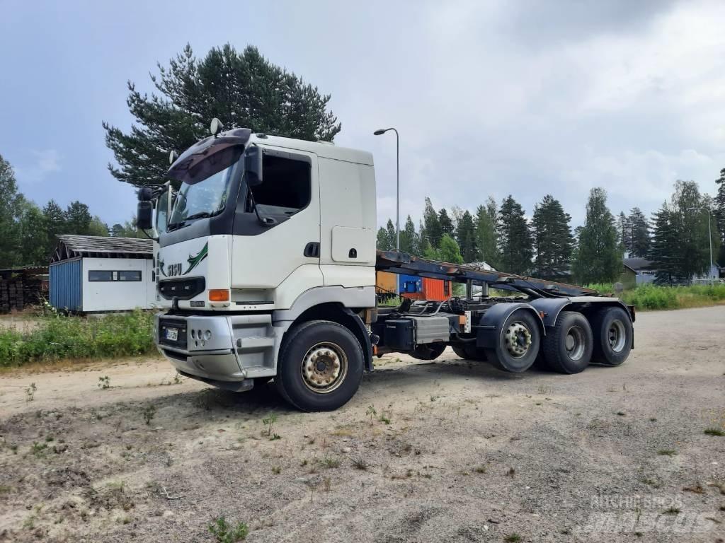 Sisu E12M Cable lift demountable trucks