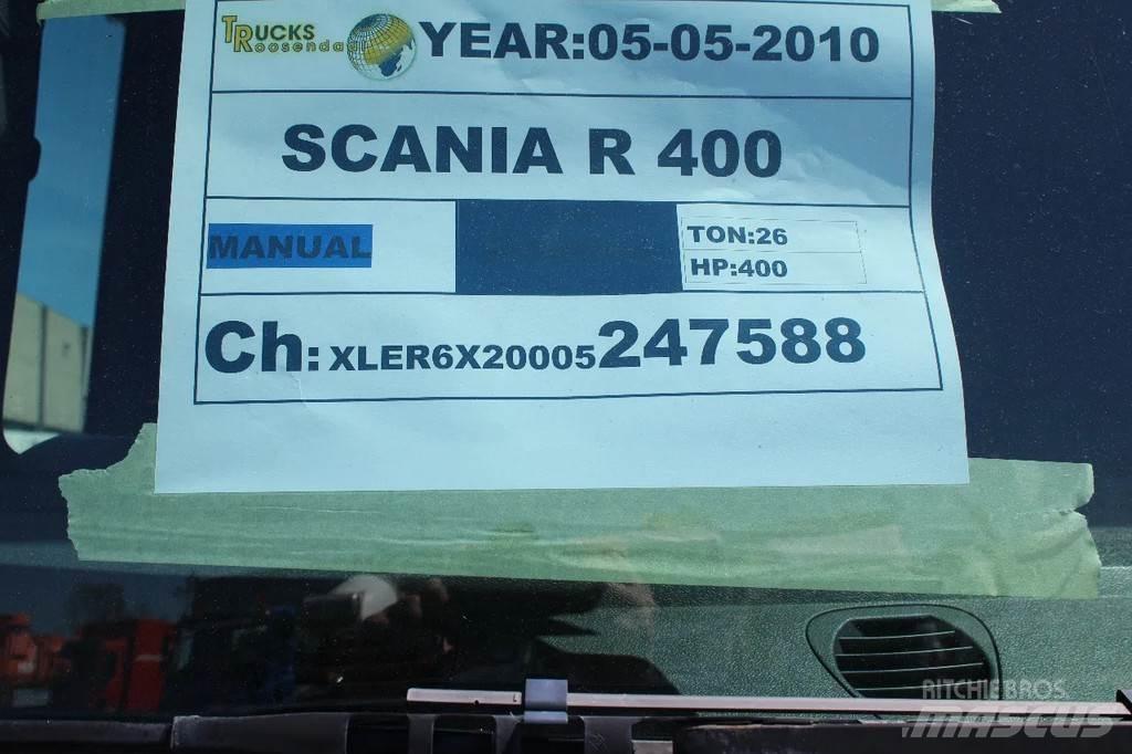 Scania R 400 + 6x2 Tractor Units