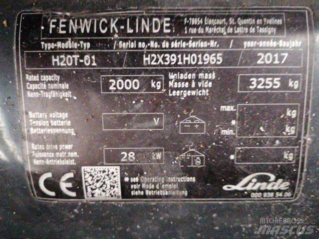 Linde H20T-01 LPG trucks