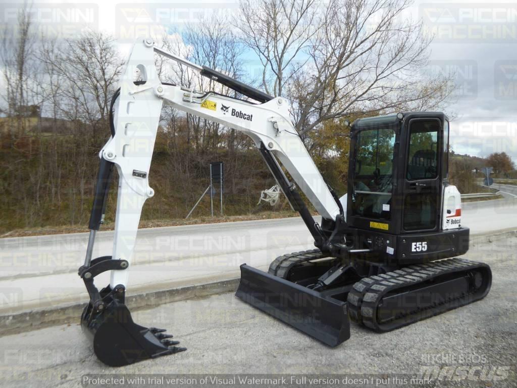 Bobcat E55 Mini excavators < 7t (Mini diggers)