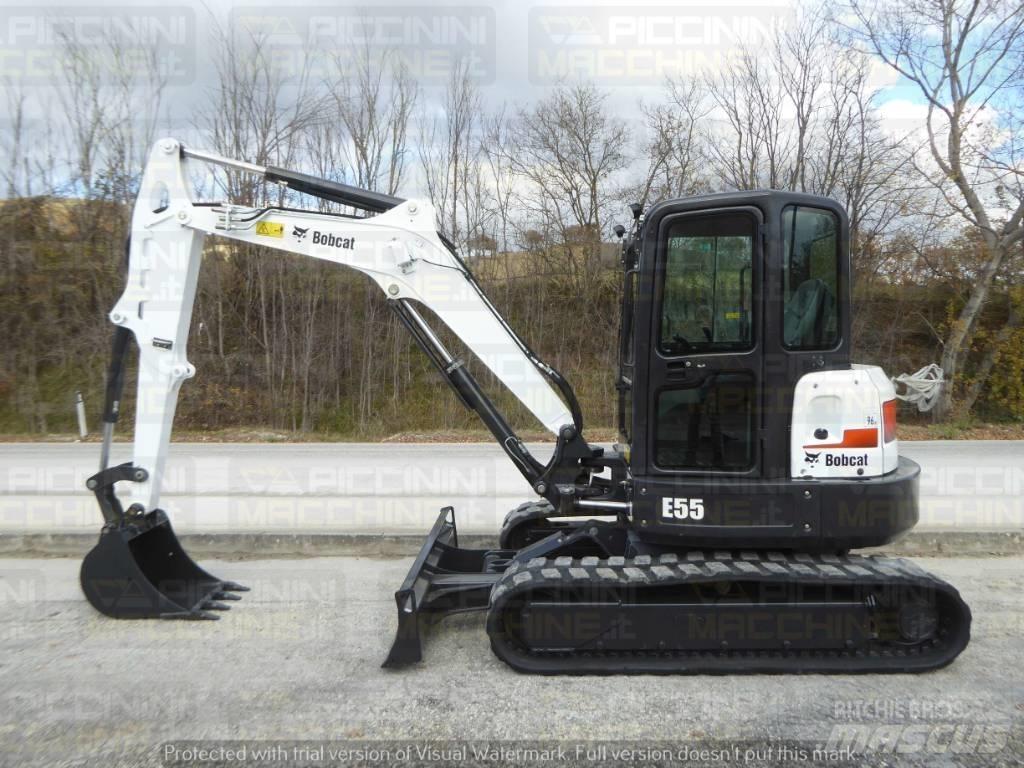 Bobcat E55 Mini excavators < 7t (Mini diggers)