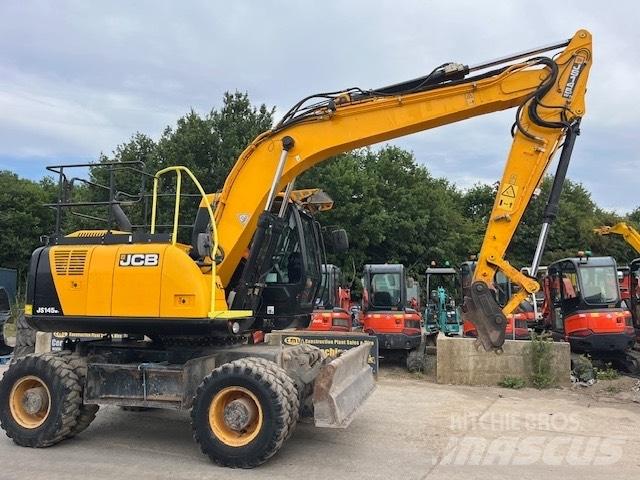 JCB JS 145 W Wheeled excavators