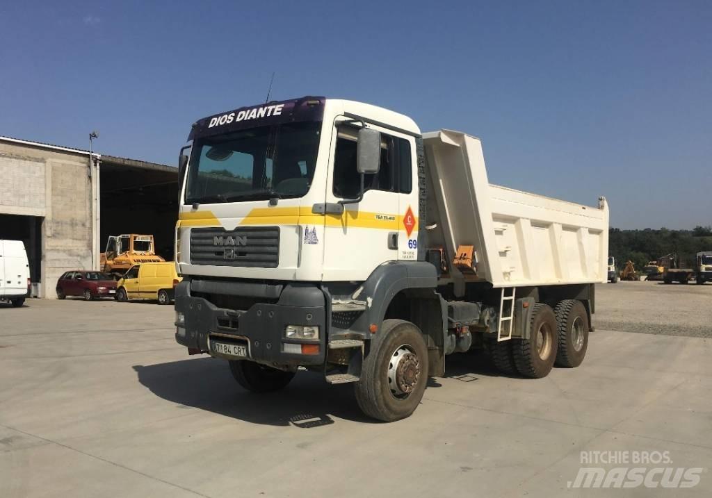 MAN TGA 33.410 Tipper trucks