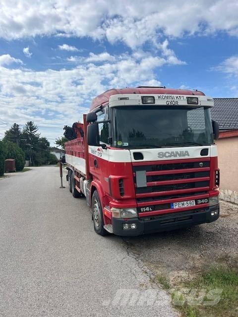 Scania R 114 Crane trucks