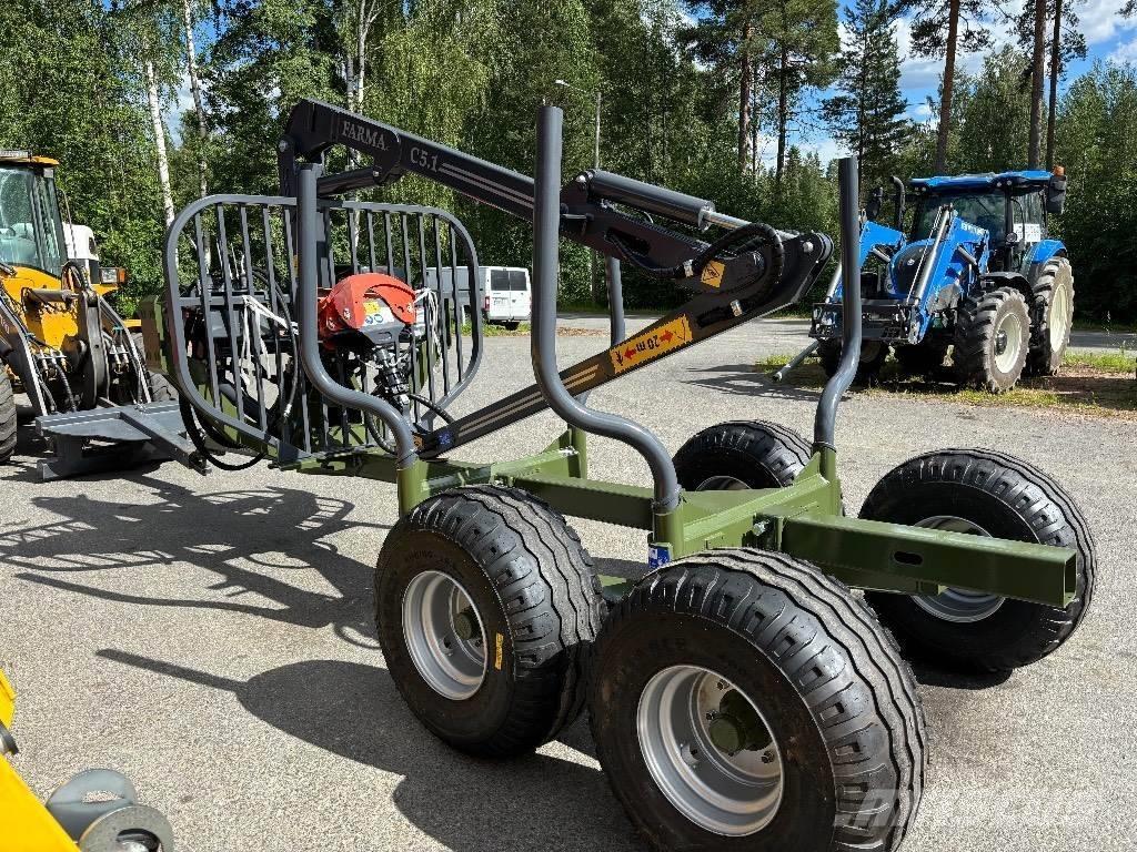 Farma T7 ja C 5.1D Forest trailers