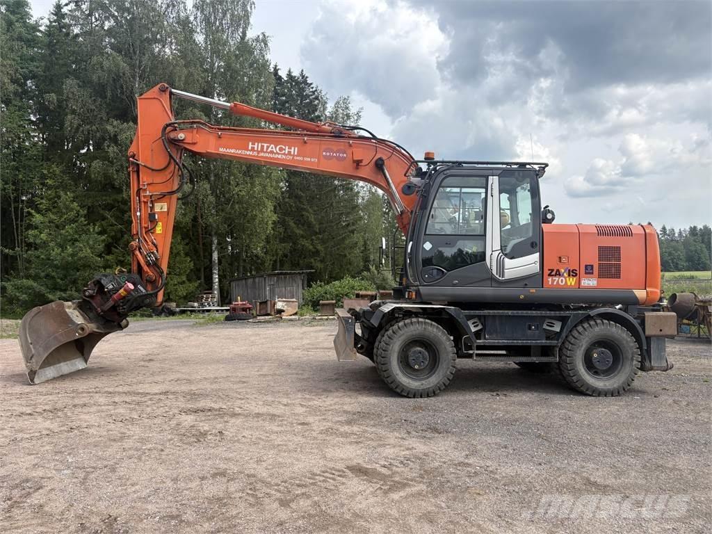 Hitachi ZX170W-3 Wheeled excavators