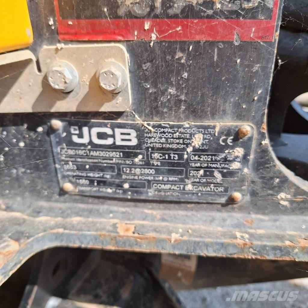 JCB 16 C-1 Mini excavators < 7t (Mini diggers)