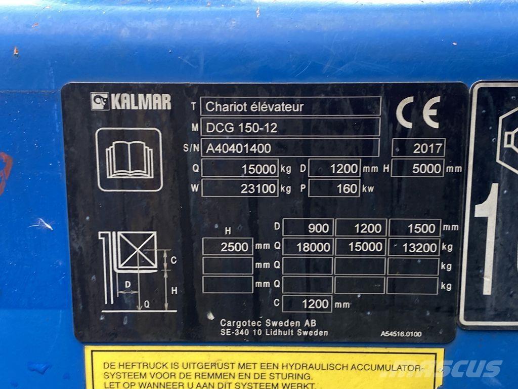 Kalmar DCG150-12 Diesel trucks