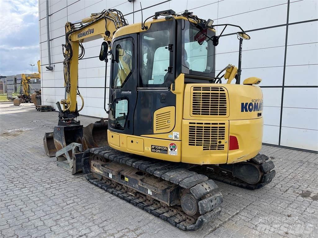 Komatsu PC88MR-10 Wheeled excavators