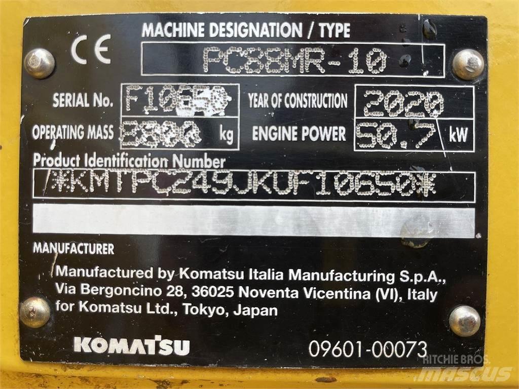 Komatsu PC88MR-10 Wheeled excavators