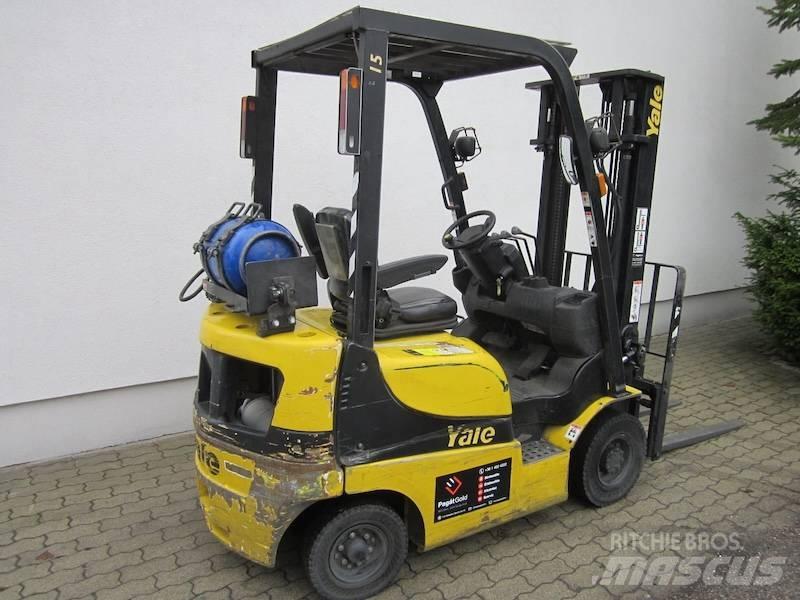 Yale GLP15MX LPG trucks