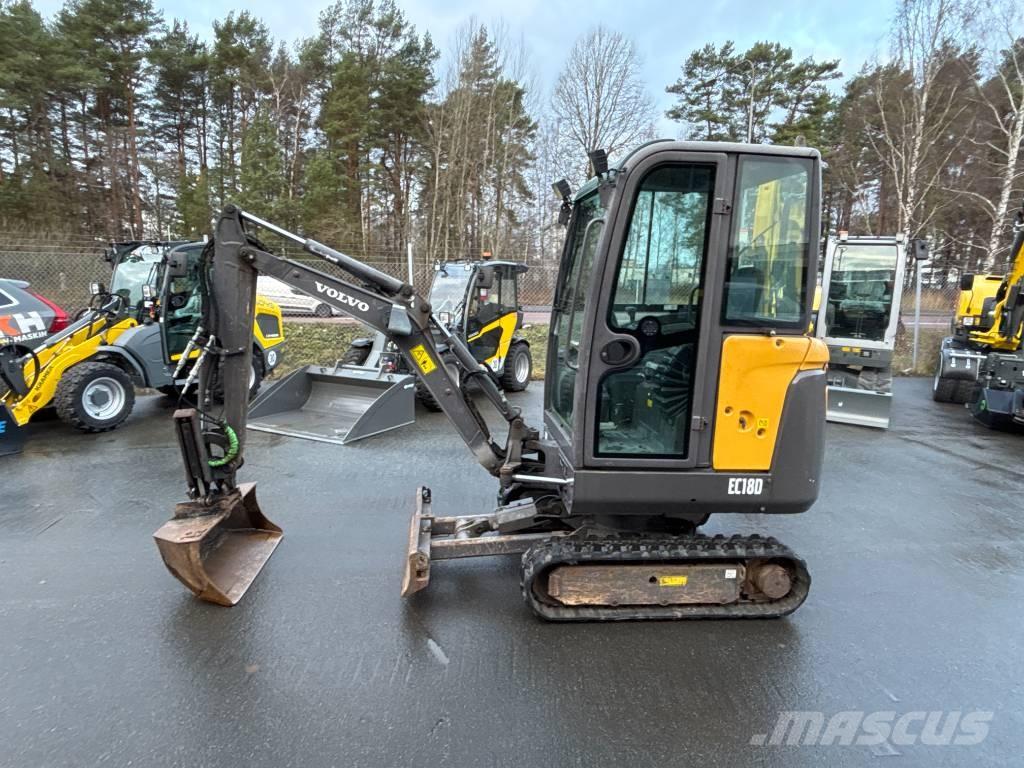 Volvo EC18 D Mini excavators < 7t (Mini diggers)