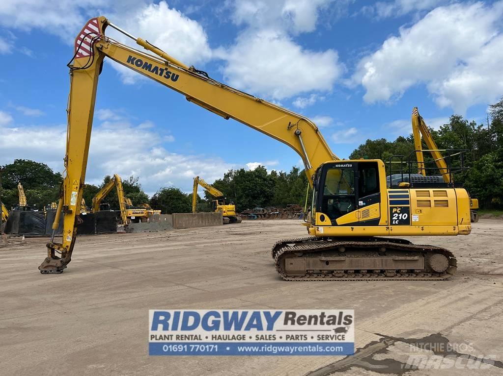 Komatsu PC 210 LC-10 Crawler excavators