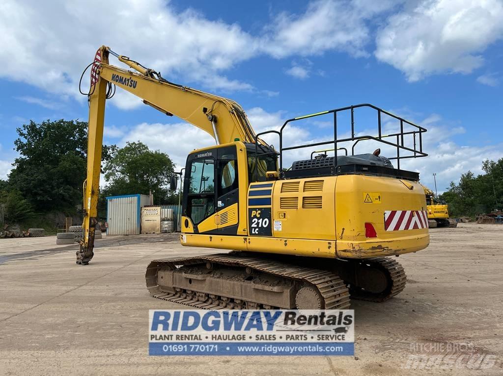 Komatsu PC 210 LC-10 Crawler excavators