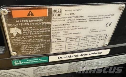 Hyster H 3.0 FT Diesel trucks