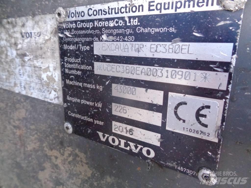 Volvo EC 380 EL Crawler excavators