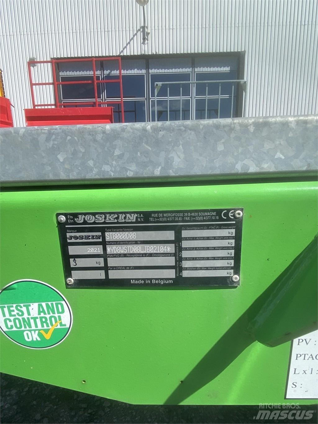 Joskin S80D11 Bale trailers