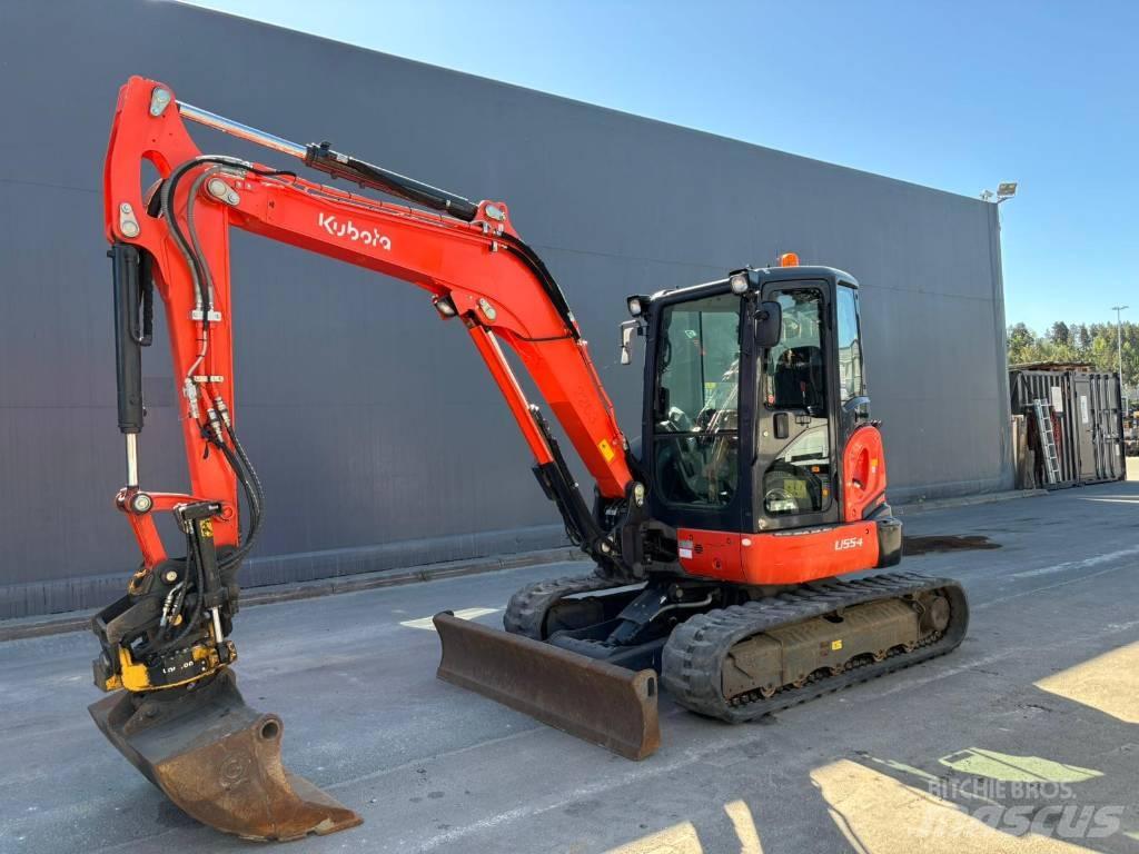  *SOLD* Kubota U 55-4 Mini excavators < 7t (Mini diggers)