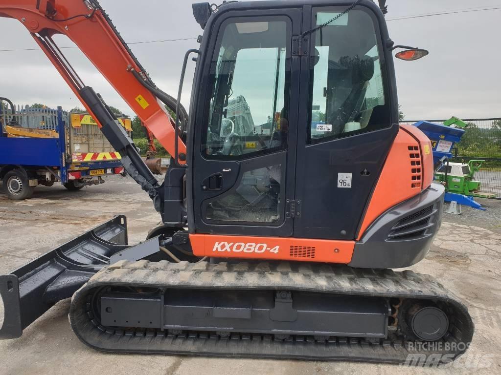 Kubota KX 080-4 Midi excavators  7t - 12t