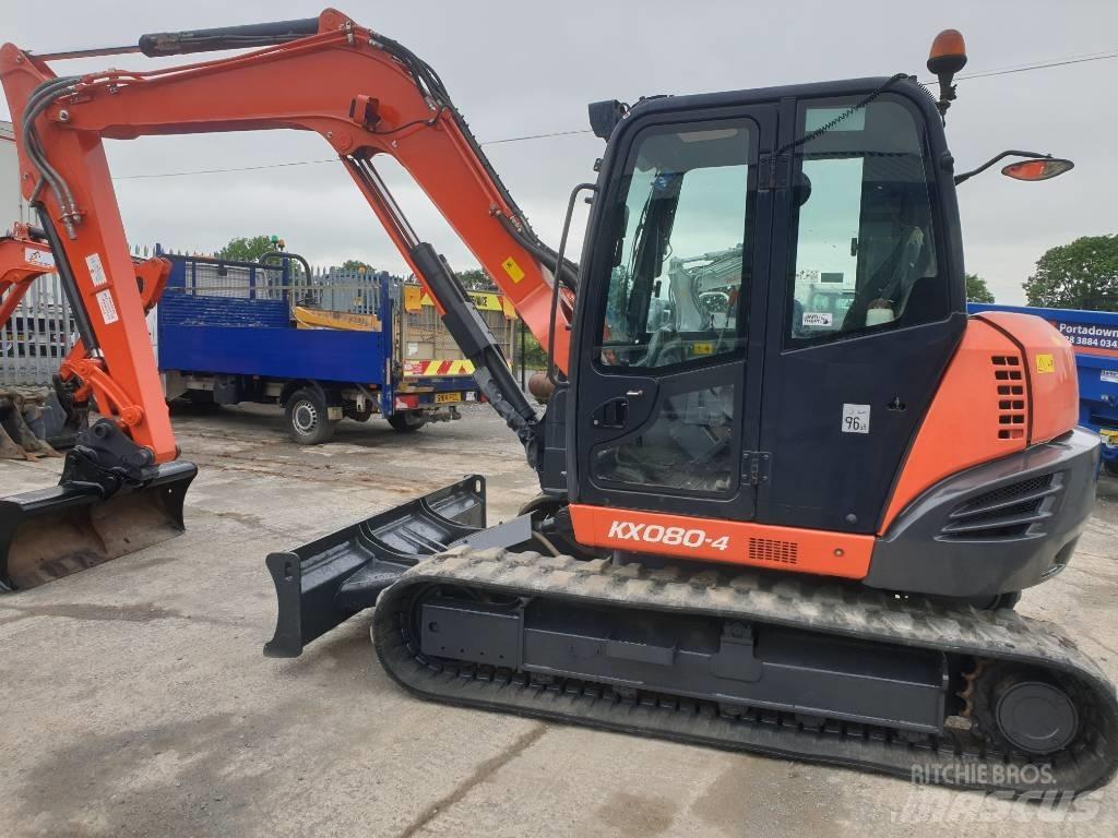 Kubota KX 080-4 Midi excavators  7t - 12t