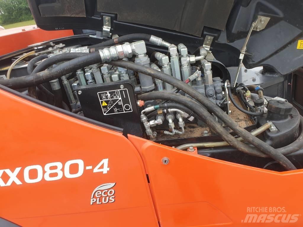 Kubota KX 080-4 Midi excavators  7t - 12t