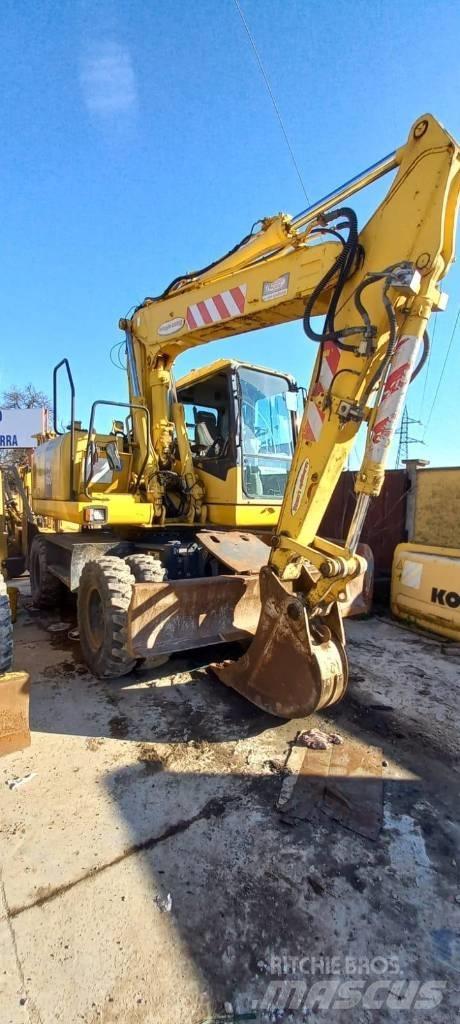 Komatsu PW 160-7 Wheeled excavators