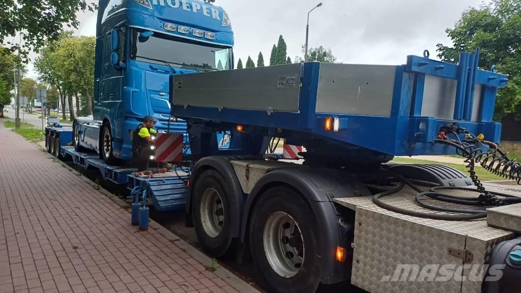 Goldhofer STZ-VL 3 Skip loader semi-trailers