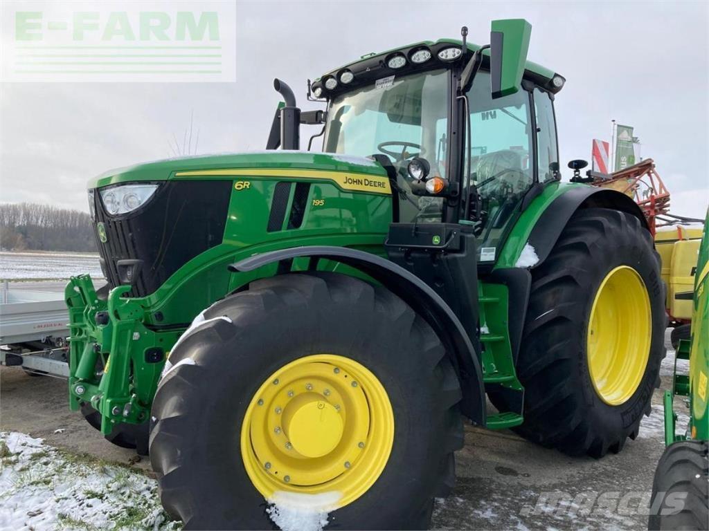 John Deere 6R 195 Tractors