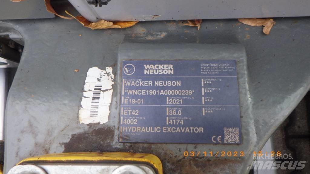 Wacker Neuson ET42 Crawler excavators
