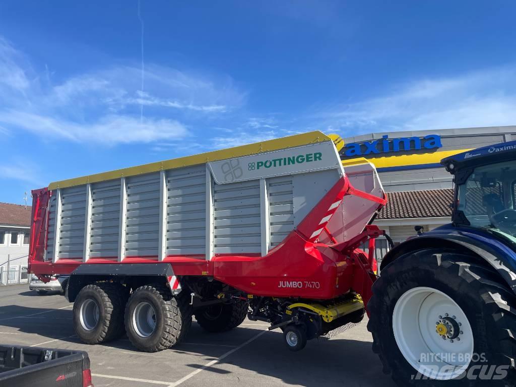 Pöttinger Jumbo 7470 Self loading trailers