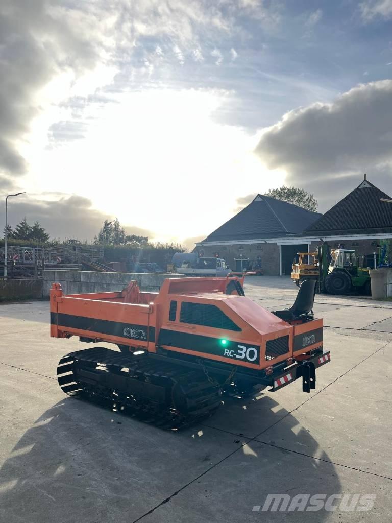 Kubota RC 30 Tracked dumpers